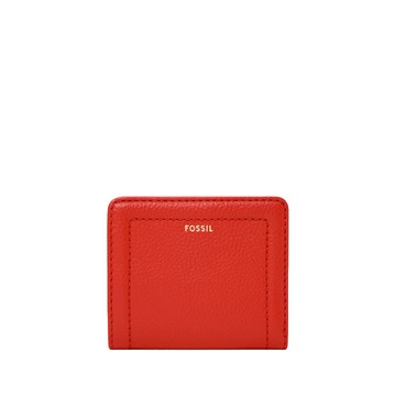 Madison 真皮經典短夾-艷紅色 SWL2900628