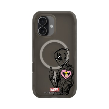 iPhone 17 AirX 本質黑 - 迪士尼-漫威 Marvel - 死侍與金鋼狼-1