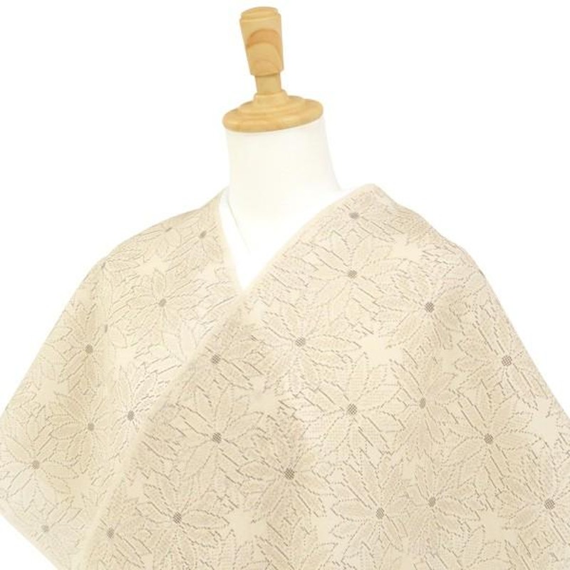 15%OFFクーポンあり 西川織物 十日町夏結城 仕立て付き 正絹 着物 夏紬