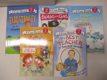 【書寶二手書T6／語言學習_OV3】I can Read(2)-Flat Stanley_The Best Teacher in…5本合售