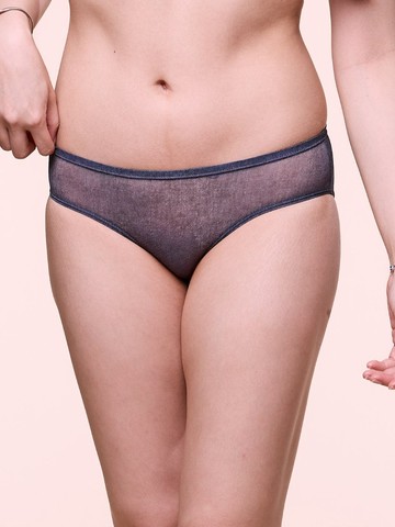 WILLOW P SOLID, 網紗三角內褲