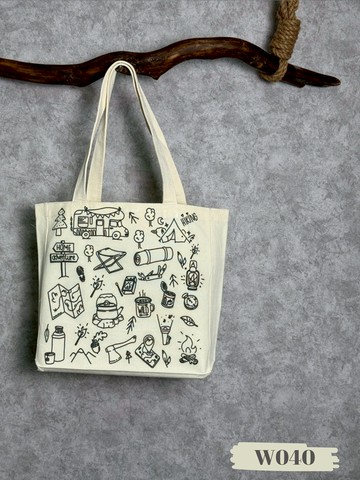 露營魂上身 ♡ 小帳篷裡藏著大故事！探險系托特包