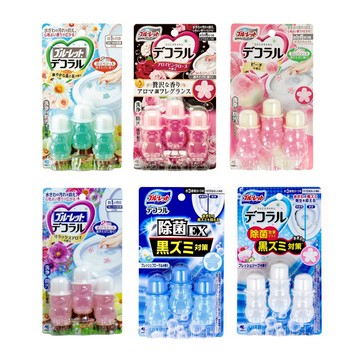 【STU】日本 小林製藥 馬桶清潔消臭凝膠  馬桶浴廁用 消臭 香水 香氛 芳香 多種香味 小熊造型  3入