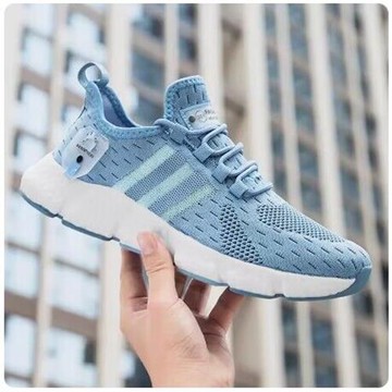 爆米花踩屎感男鞋夏季薄款網面軟底跑步鞋透氣防滑男士學生運動鞋