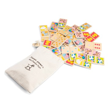 荷蘭New Classic Toys 幼兒骨牌配對積木遊戲-10835