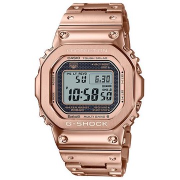 CASIO 卡西歐 G-SHOCK 太陽能藍芽連線電波手錶 (GMW-B5000GD-4)