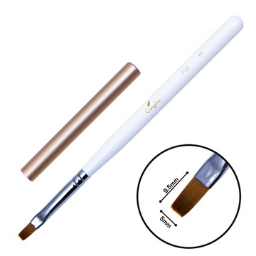 Cosplus-香檳金木桿筆-【平筆】Flat#4