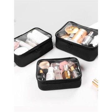 網紅ins風超火大容量隨身小便攜透明防水化妝包女旅行洗漱收納袋