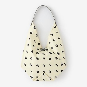 SOUSOU單肩側背包一切袋 穩 數字帆布手提包通勤日系包 日本正品