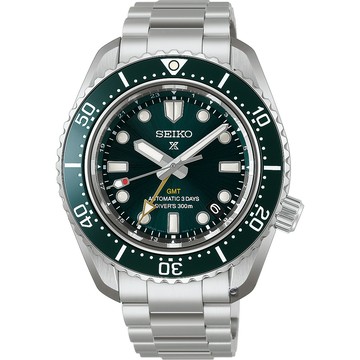SEIKO Prospex 1968 Heritage GMT 300米潛水陶瓷機械錶-42mm綠_SK040 6R54-00P0G/HBC001J1