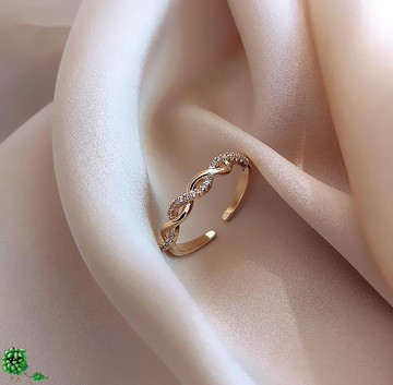 韓國開口戒指女小眾設計時尚個性銀質ins潮簡約冷淡風單身食指戒