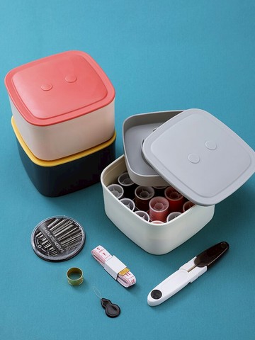 針線盒宿舍學生高檔小型小包手縫工具大多功能針線包針線套裝家用