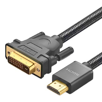 UGREEN 綠聯 HDMI轉DVI雙向互轉線 1.5m  HD106  1條