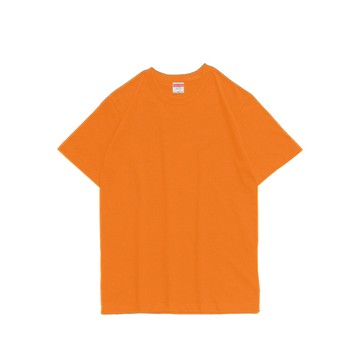 United Athle UA 5001-01 頂級柔棉5.6oz. 成人短T 橘 3500101-064 [EW]