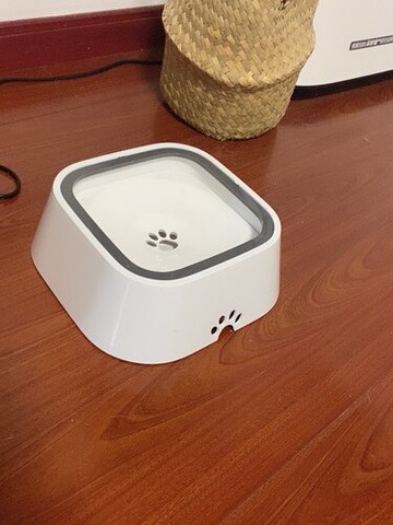 美琪 自動飲水不濕嘴 防濺寵物水盆