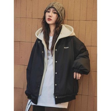 初中生外套2024年新款少女大童棒球服高中學生棉服秋冬季潮牌夾克