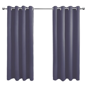 comet home 打孔式隔熱遮光窗簾  深藍色  135 x 170cm  1件