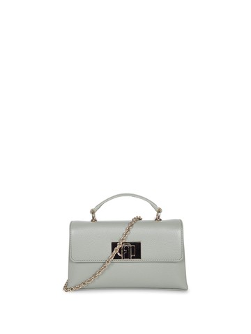 【送料&関税込】Furla Top Handle Cbody Grey Bag Top Handle M GREIGE Furla Flow | Furla US