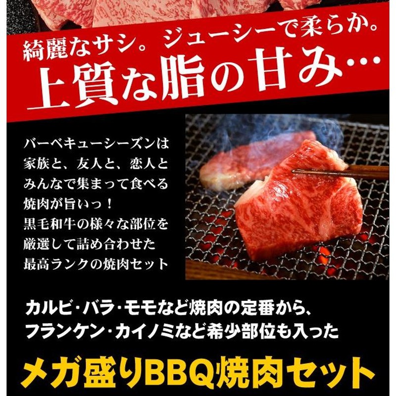 焼肉 食べ比べ 最高級 黒毛和牛 店長厳選 おまかせ焼肉セット 1kg 5種類入り バーベキュー 肉 セット 福袋 BBQ | LINEブランドカタログ