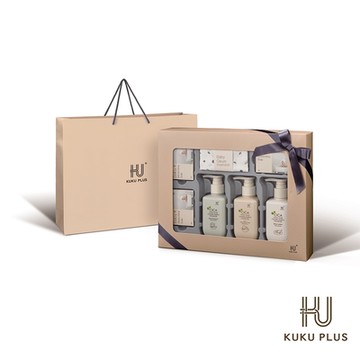 酷咕鴨 KUKU PLUS舒敏積雪草寶寶頂級沐浴禮盒(彌月禮盒)