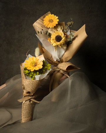 2025畢業季索拉太陽中花束