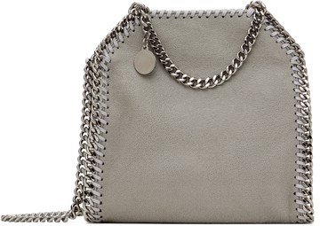 Stella McCartney 灰色 Falabella Tiny 托特包