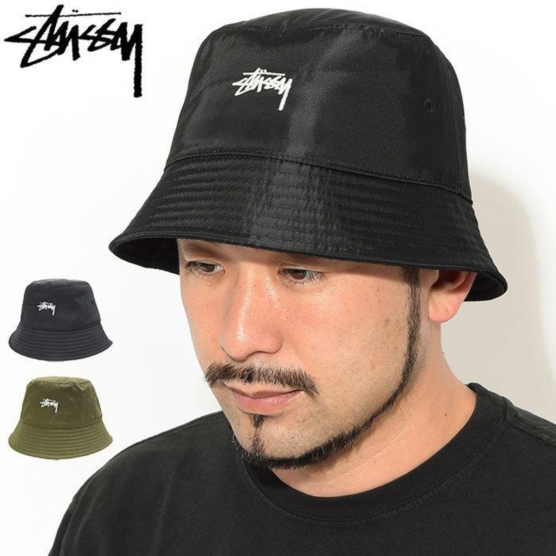 ステューシー バケット ハット STUSSY Satin Nylon Deep Bucket Hat 帽子 ( stussyhat メンズ・男性用  1321090 USAモデル 正規 )[M便 1/1] | LINEブランドカタログ