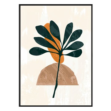 BOLUO GALLERY 菠蘿選畫所 幾何 小土堆  59.4 x 42cm  黑色