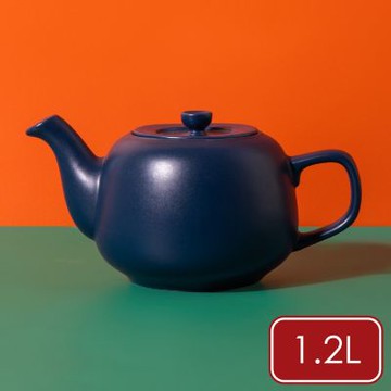 《La Cafetiere》石陶茶壺-湛藍1.2L-- 泡茶壺 沖泡壺 陶瓷茶具