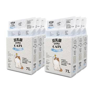 DORO CATS 【6包】日式豆腐貓砂(活性碳)7L