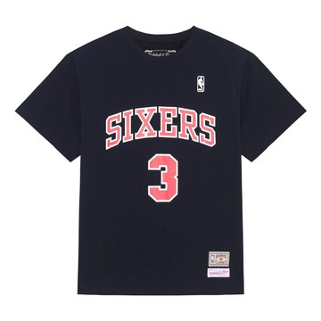 Mitchell & Ness x NBA Philadelphia 76ers T-shirt 'Allen Iverson 3'