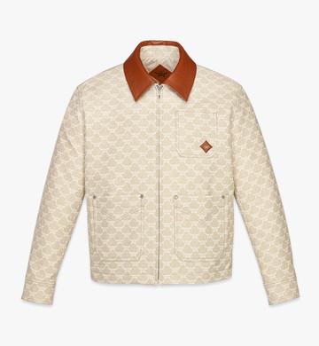 Lauretos Jacket in Denim Jacquard