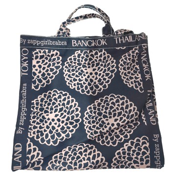 Zappgirlbrabra 泰國手提側背包 310g  50 x 35 x 18cm  410彩色  黑色 + 白色