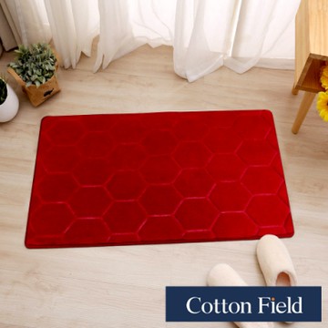 棉花田威力超細纖維吸水防滑踏墊-二件組(4色可選)