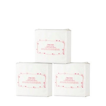 SHISEIDO國際櫃 輕柔感化粧棉165片(3入)