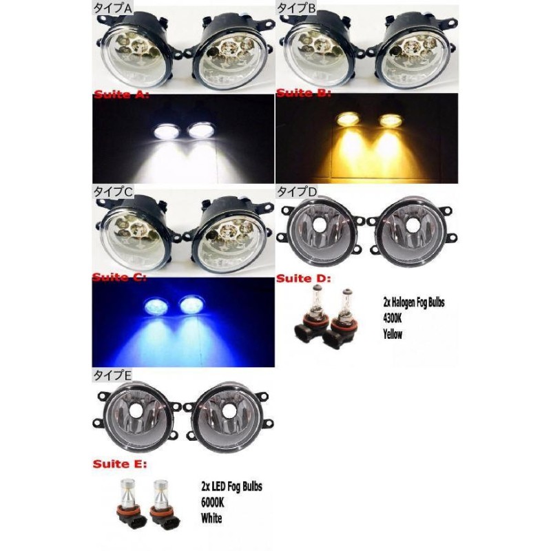 適用: トヨタ ヤリス ヴィッツ ハッチバック 2015 2016 2017 9LED