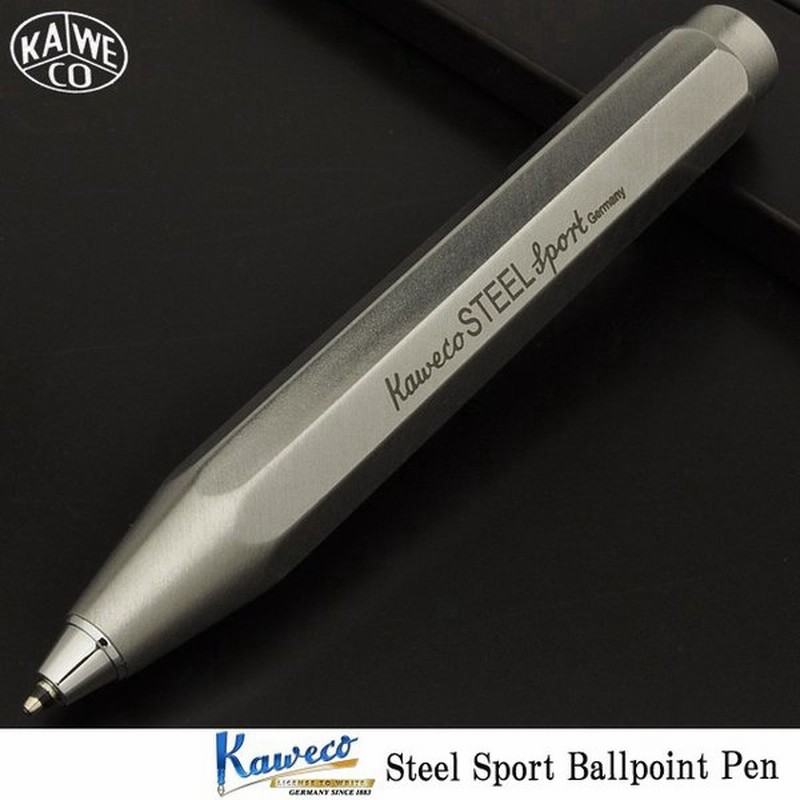 ボールペン カヴェコ 名入れ 無料 Kaweco スチールスポーツ Slbp St 高級 ブランド ノック式 プレゼント おすすめ 男性 女性 人気 かっこいい かわいい 通販 Lineポイント最大0 5 Get Lineショッピング