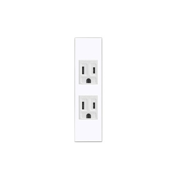 EZ CHARGER EZ CHARGER 易智快充 磐石AC安全插座x2 for國際牌(R)省空間二孔白色面板