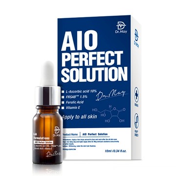 【Dr. May美博士】專業AIO全效美白精華(10ml/瓶)x1