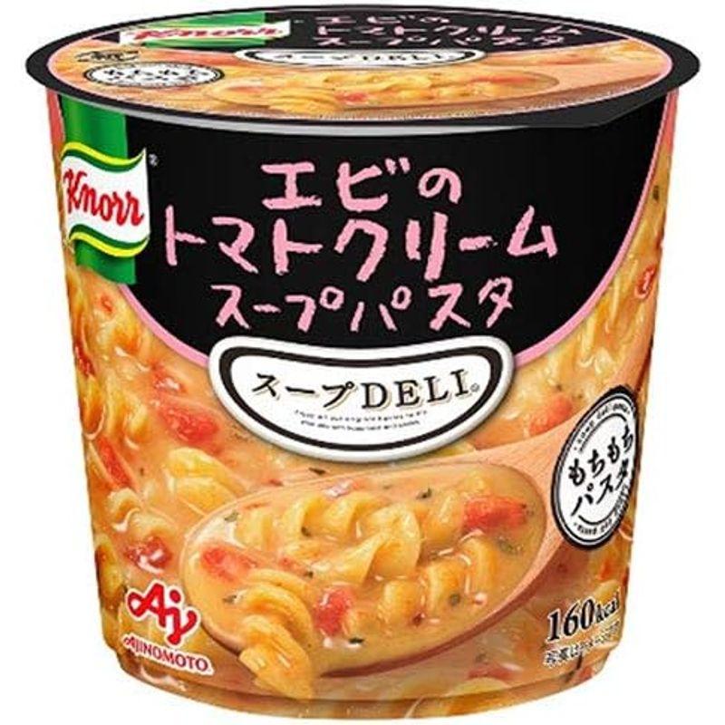 味の素 クノール スープDELI エビのトマトクリームスープパスタ(容器入り) 41.2g×12(6×2)個入