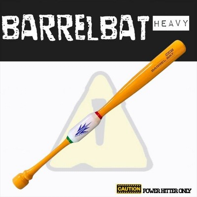 トレーニングバット Barrel Bat ブラック/ホワイト Amazon | 筋トレ器具 バット 棒球棍 バット野球 トルピード