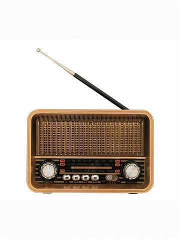 【免運】復古收音機 唱歌機 播音器 小音箱 多波段多功能 插卡mp3 帶手電 高檔播放器