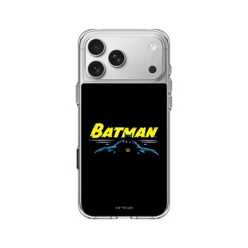 iPhone 17 Pro Max Clear Case（相機按鈕） 透明 - Batman 蝙蝠俠 - Batman Logo