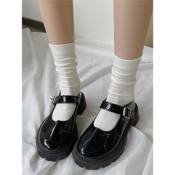 襪子女中筒襪棉襪薄款夏季長襪韓國月子襪春秋季堆堆襪純色無骨襪