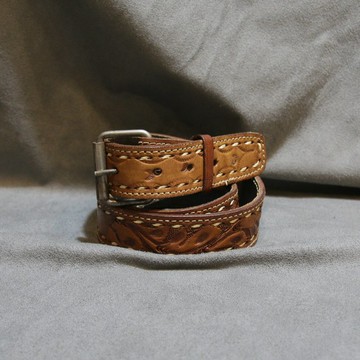 Back to Green-經典復古腰帶 木雕感  bt-06 //vintage belt