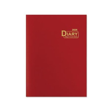 珠友Chuyu2026年16K日誌內頁1週2頁/紅/BC-60417-02