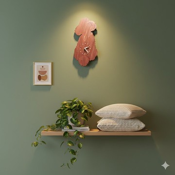 手工木作創意時鐘 我最搖擺 - 貴賓