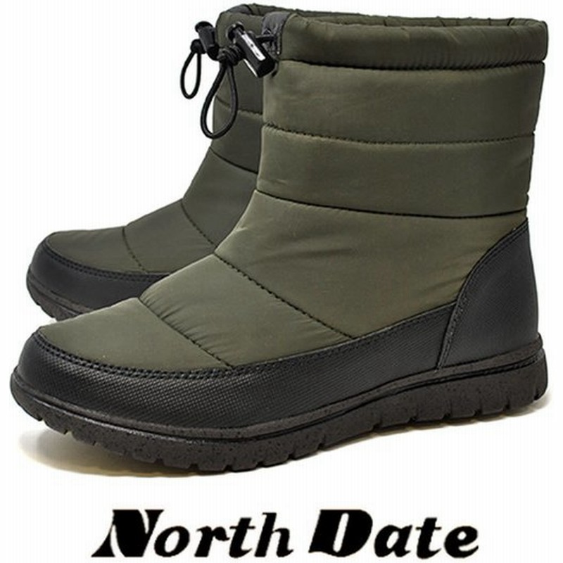 ノースデイト 防寒 スノーブーツ 7023 カーキ 防水 防滑 カジュアルブーツ スパイク ダテハキ North Date 冬靴 レディース 滑り止め 北海道 婦人靴 通販 Lineポイント最大0 5 Get Lineショッピング