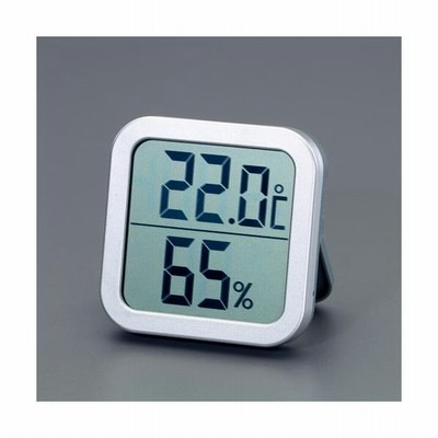エスコ EA728AC-54 −10℃〜＋50℃ デジタル温湿度計 EA728AC54