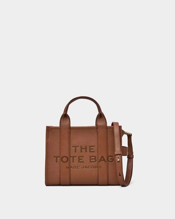 MARC JACOBS 小型皮革托特包 - 多款顏色 - 摩洛哥棕